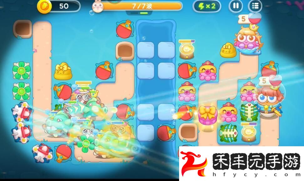 保衛蘿卜4海的閨女第115關怎么過
