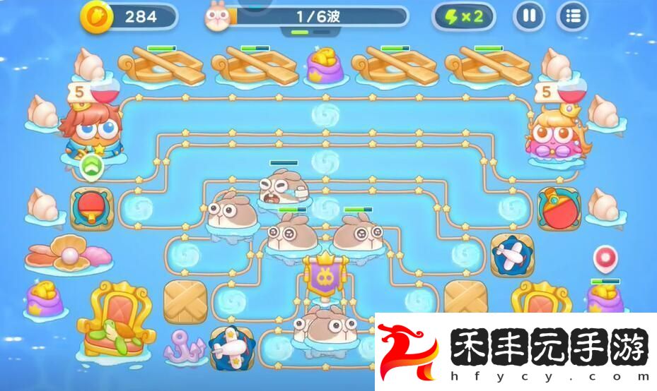 保衛蘿卜4海的閨女第115關怎么過