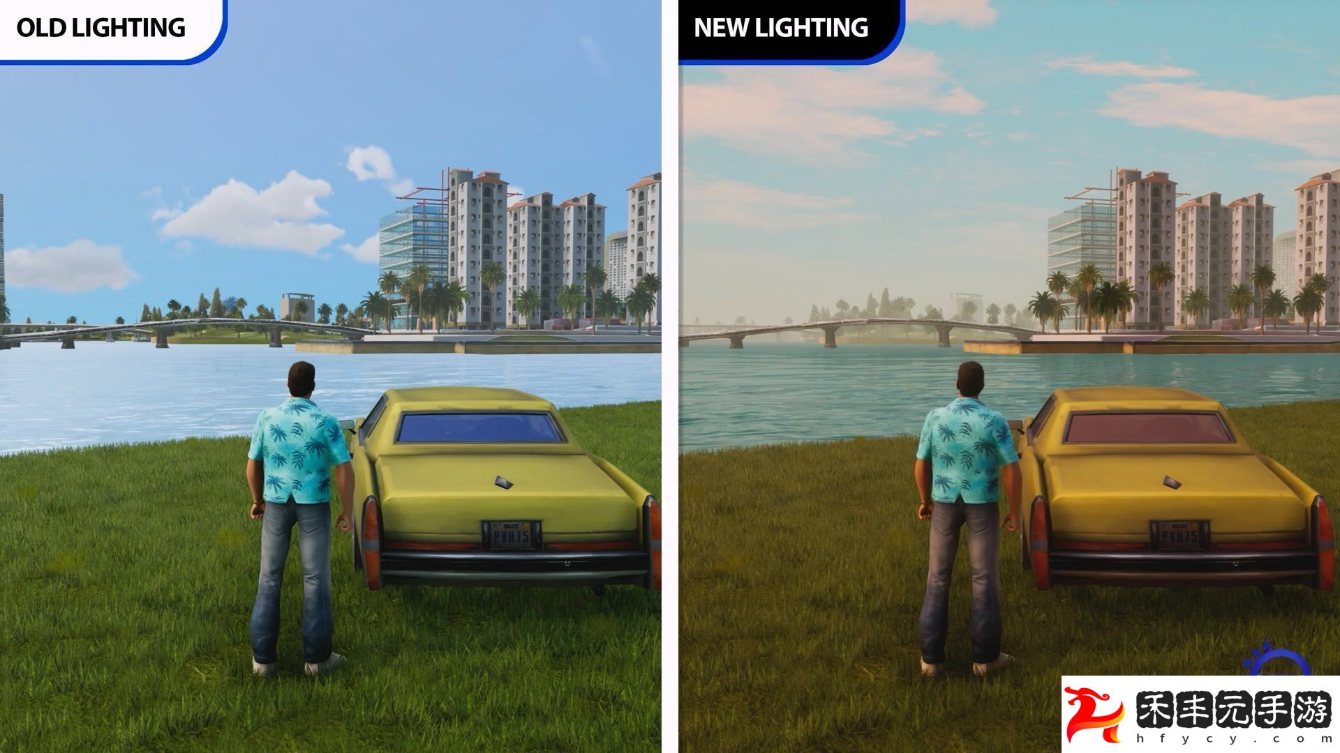 GTA三部曲更新后光照對比視頻