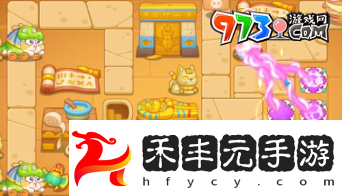 《保衛蘿卜4》法老歸來第101關通關攻略