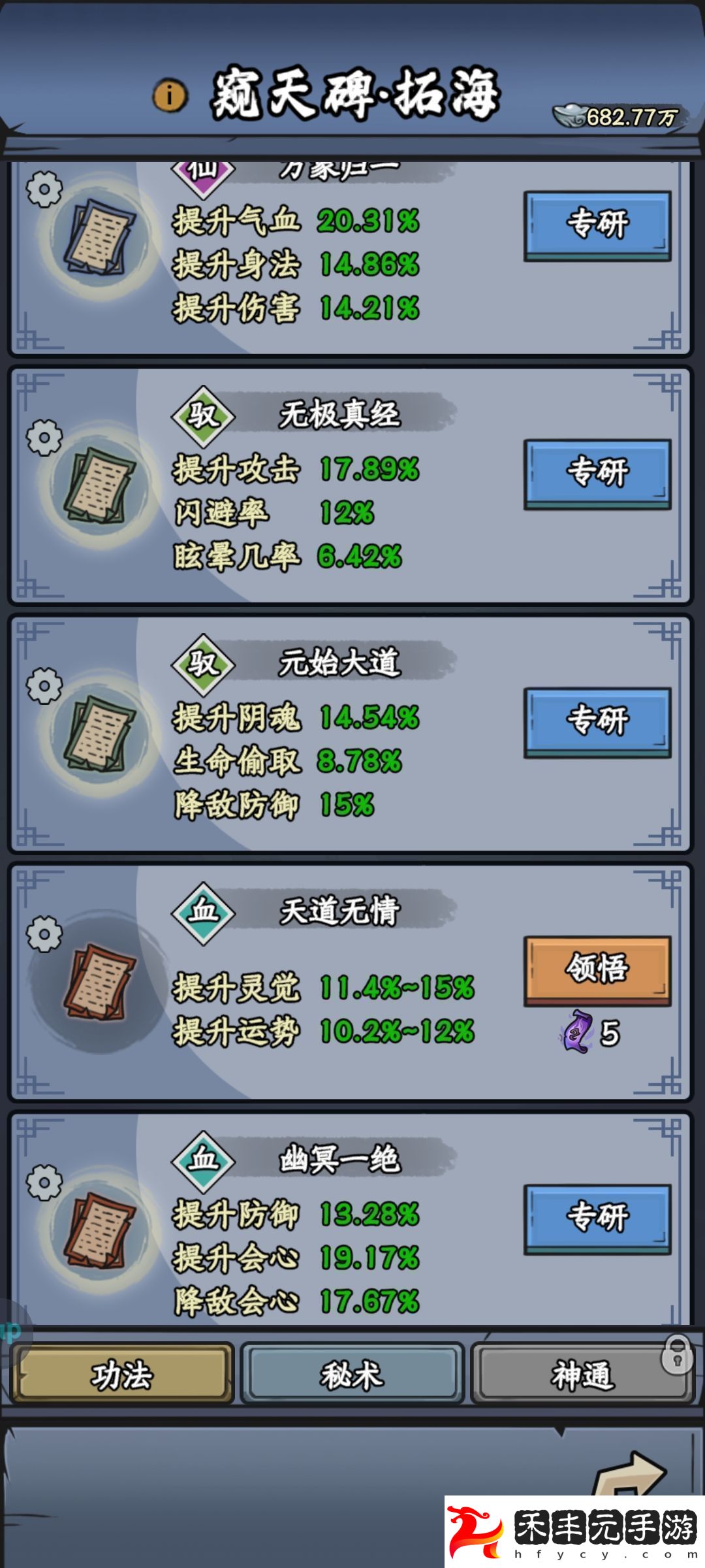 修仙奇譚窺天碑功法秘術分享公會管理高效法則