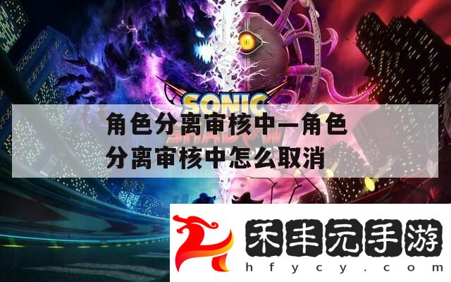 角色分離審核中—角色分離審核中怎么取消