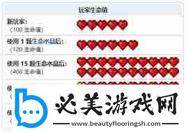 泰拉瑞亞生命值怎么提升