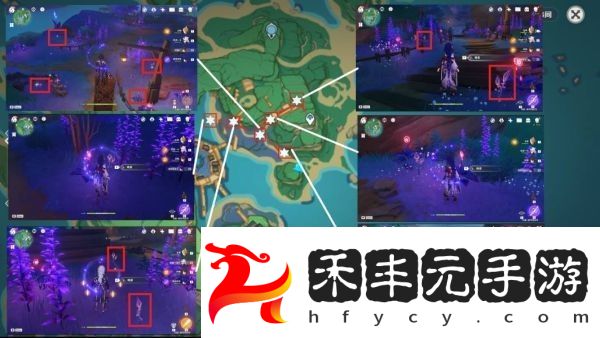 原神3.6鳴草采集路線